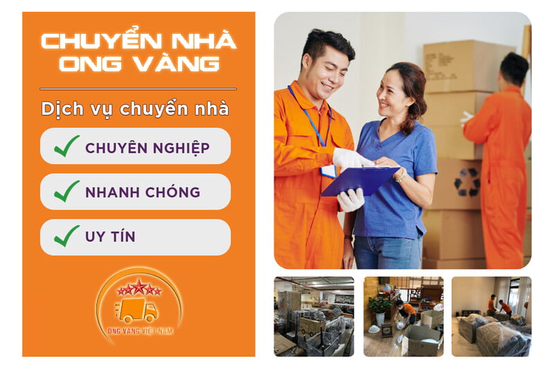 Quy Trình Chuyển Nhà Trọn Gói Ong Vàng