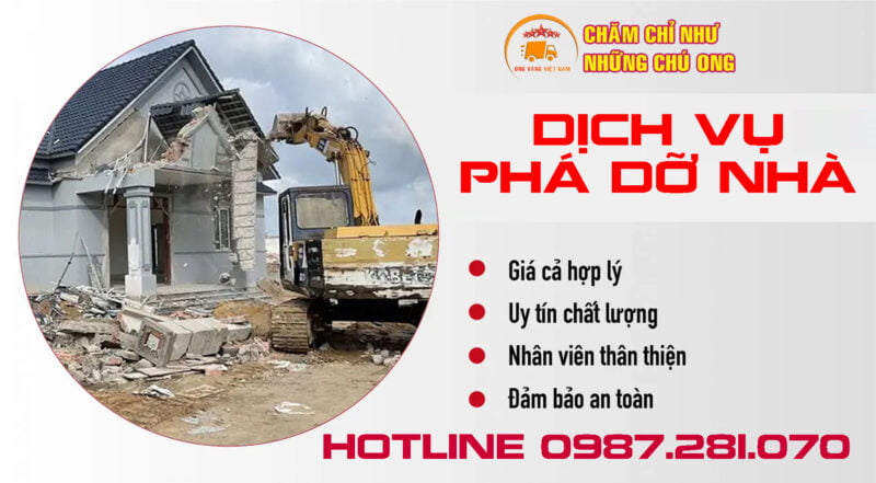 Dịch Vụ Phá Dỡ Nhà Tại Hà Nội