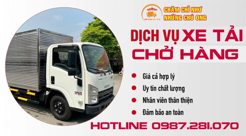 Dịch Vụ Taxi Chở Hàng Ong Vàng