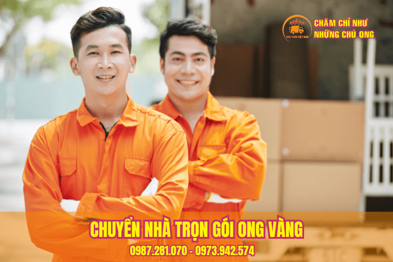 Chuyển nhà trọn gói Ong Vàng uy tín, chuyên nghiệp