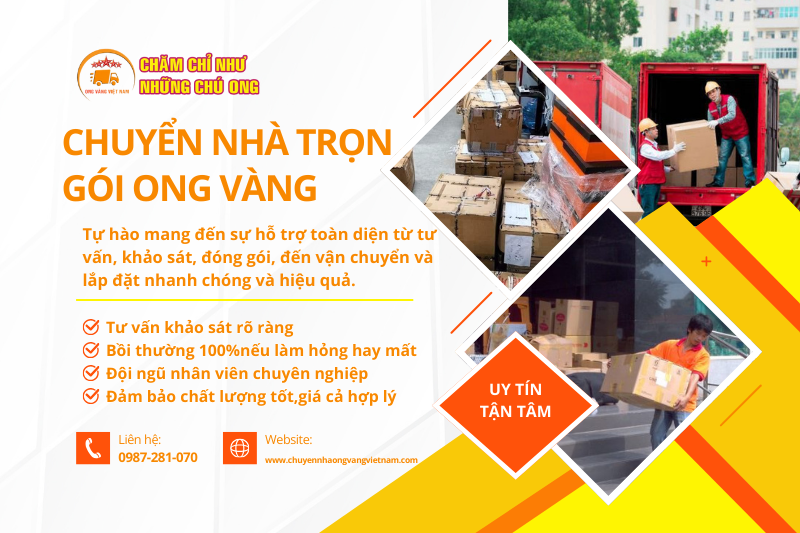 Dịch vụ chuyển nhà trọn gói quận Nam Từ Liêm – Giải pháp tối ưu