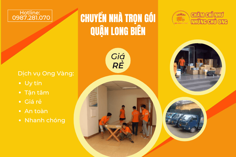 chuyển nhà trọn gói quận Long Biên