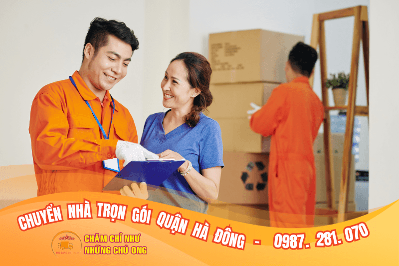 Chuyển nhà trọn gói quận Hà Đông - lựa chọn Ong Vàng là giải pháp tối ưu