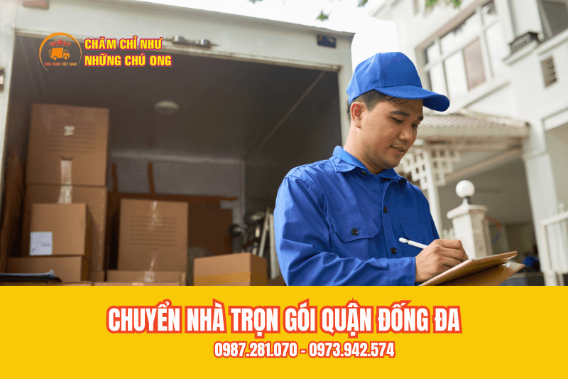 Quy trình chuyển nhà trọn gói quận Đống Đa nhanh chóng