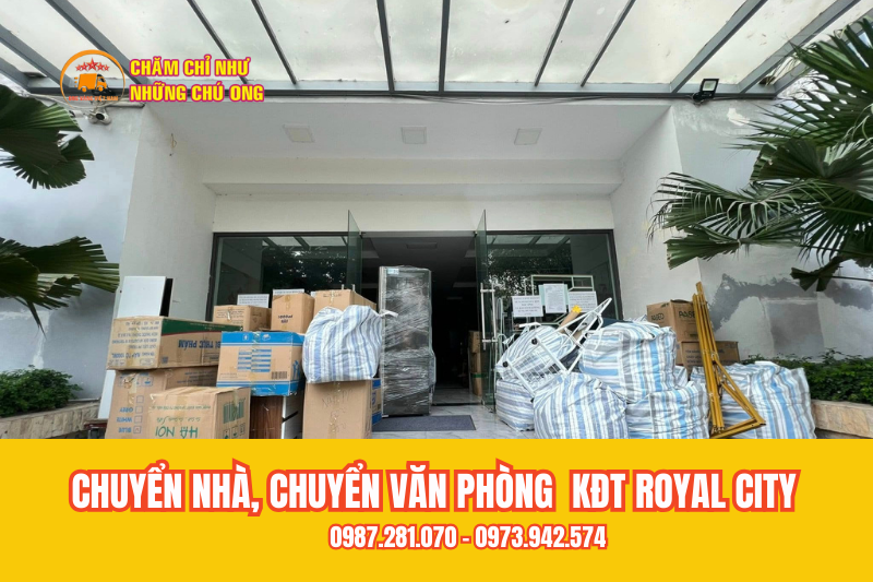 Những lý do nên lựa chọn dịch vụ chuyển nhà, chuyển văn phòng khu đô thị Royal City