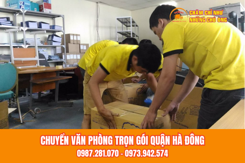 Các Gói Dịch Vụ Chuyển Văn Phòng Quận Hà Đông Giá Rẻ