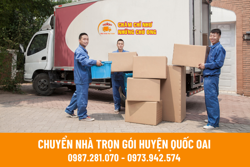 Ưu điểm vượt trội của dịch vụ chuyển nhà trọn gói Ong Vàng huyện Quốc Oai