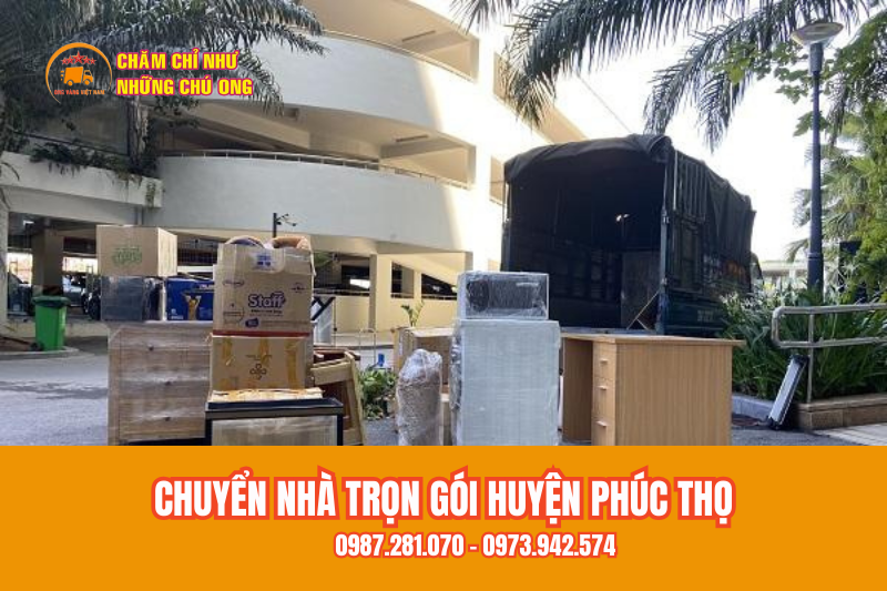 Quy trình thực hiện dịch vụ chuyển nhà trọn gói Huyện Phúc Thọ