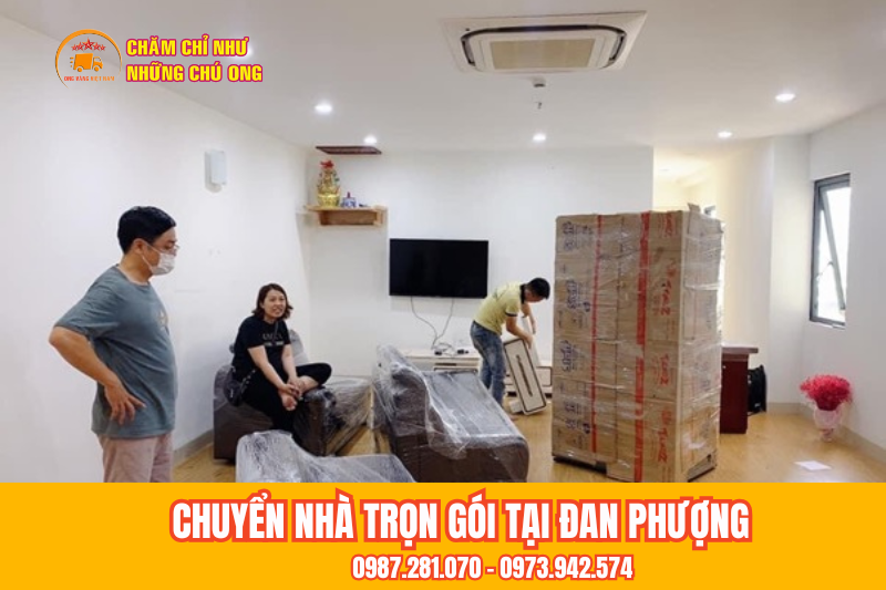 Tại sao nên chọn dịch vụ chuyển nhà trọn gói tại Đan Phượng của Ong Vàng?