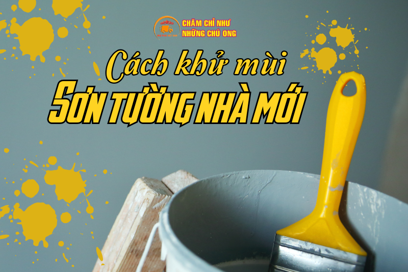 Cách Khử Mùi Sơn Nhà Mới Hiệu Quả – Đơn Giản, Nhanh Chóng