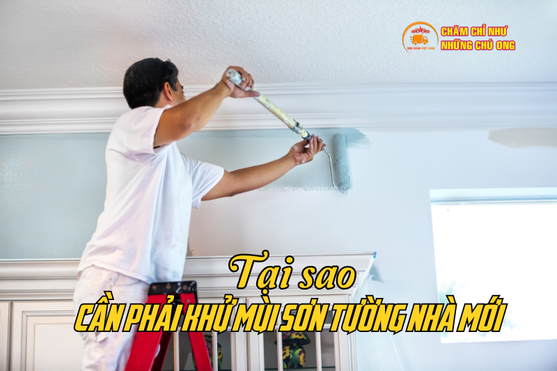 Tại sao cần phải khử mùi sơn nhà mới?