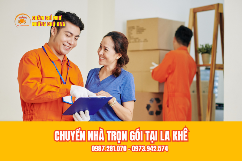 Ưu điểm khi sử dụng dịch vụ chuyển nhà trọn gói tại La Khê của Ong Vàng