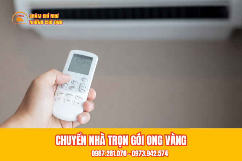 Bật điều hòa ở chế độ khô