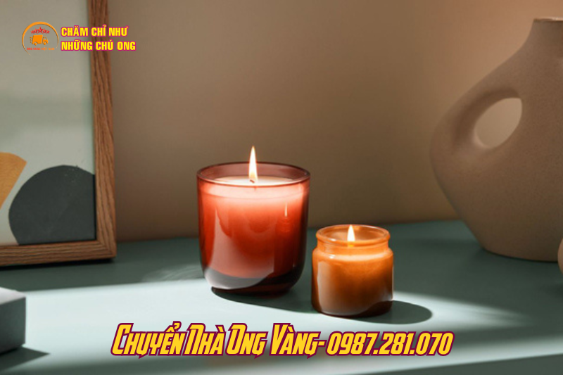 Khử mùi sơn nhà mới bằng nến thơm