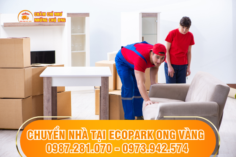 Quy trình chuyển nhà tại Ecopark của chuyển nhà Ong Vàng