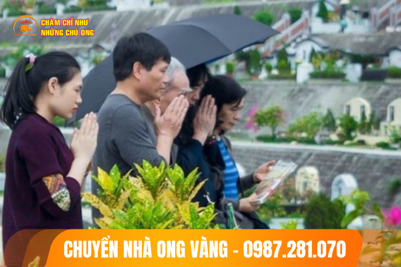 Văn khấn cúng Tết thanh minh tại nghĩa trang