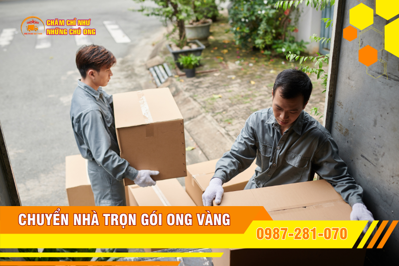 Chuyển nhà Ong Vàng – Đồng hành cùng bạn trong từng ngày chuyển dọn
