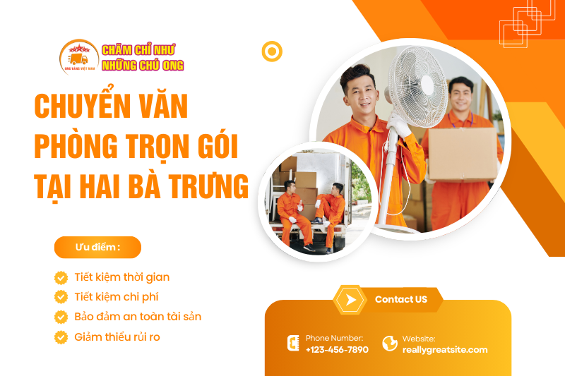 Bảng giá dịch vụ chuyển văn phòng tại Hai Bà Trưng 