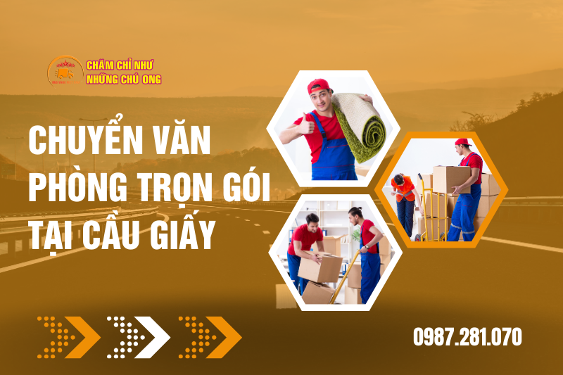 Bảng giá chuyển văn phòng trọn gói tại Cầu Giấy