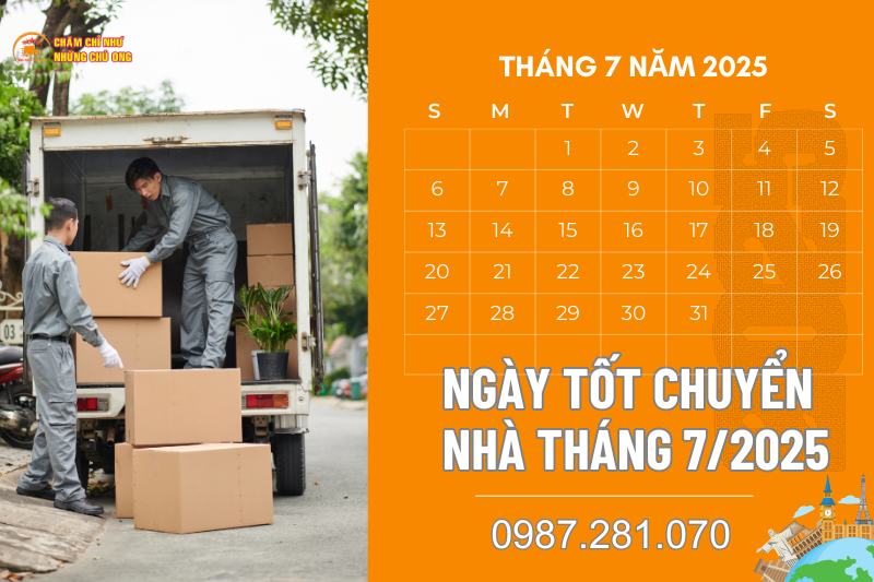 Hướng dẫn xem ngày tốt chuyển nhà tháng 7 năm 2025