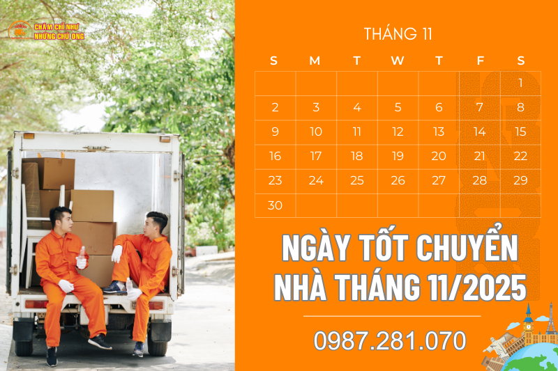 Xem ngày tốt chuyển nhà tháng 11 năm 2025 – Chọn đúng ngày, đón may mắn
