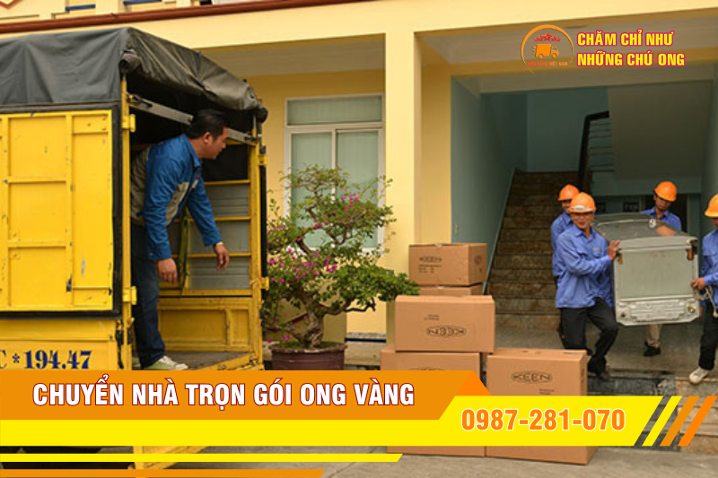 Giới thiệu dịch vụ chuyển nhà trọn gói Ong Vàng – Uy tín, tận tâm