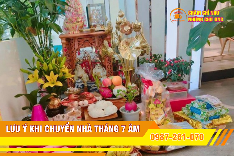Lưu ý khi chuyển nhà trong tháng 7 âm