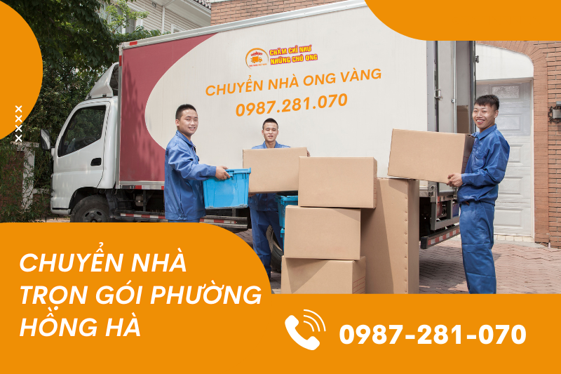 Quy trình chuyển nhà trọn gói phường Hồng Hà