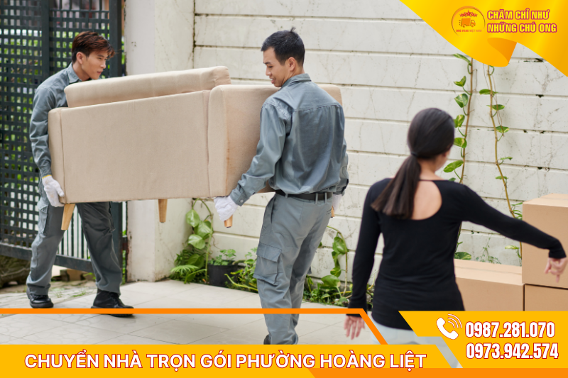 Bảng giá dịch vụ chuyển nhà trọn gói phường Hoàng Liệt