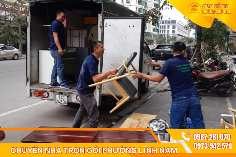 Bảng giá dịch vụ chuyển nhà trọn gói phường Lĩnh Nam giá rẻ